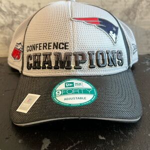 New Era 9FORTY Patriots Baseball Cap Conference Champs Super Bowl‎ XLIX